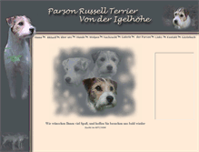 Tablet Screenshot of parson-russells.de